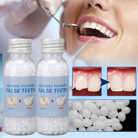 Laikina dantų implantų priemonė