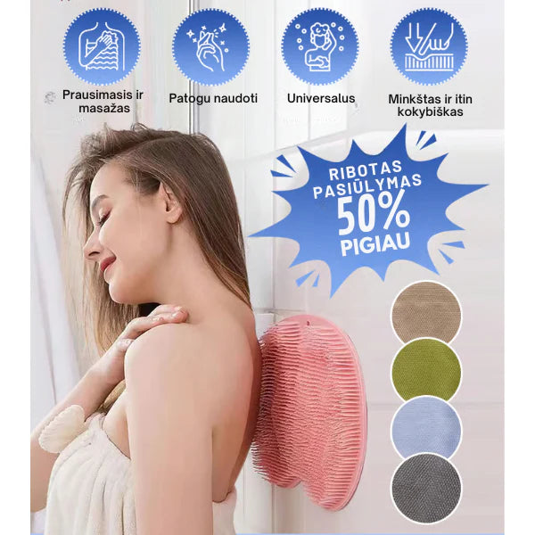 Masažinis vonios kilimėlis