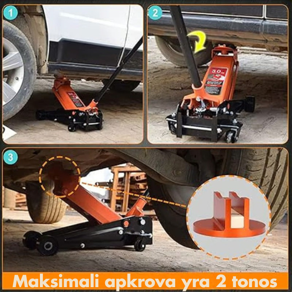 Magnetinė atrama automobilio kėlimui