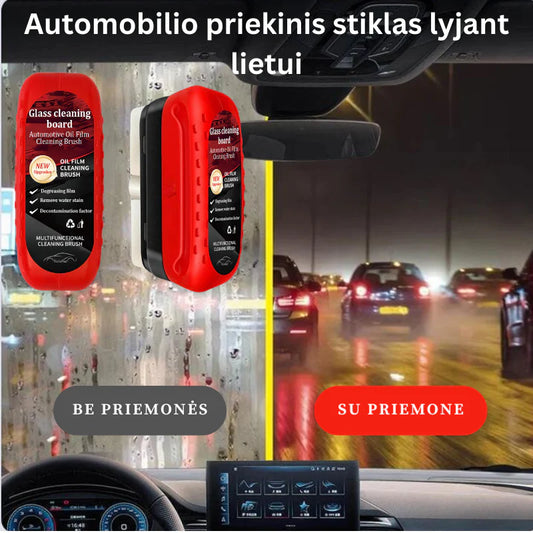 NANO priemonė automobilio stiklui nuo lietaus ir purvo