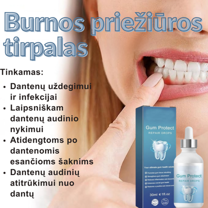 Burnos priežiūros tirpalas