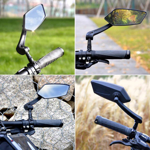 360° reguliuojami veidrodėliai dviračiui