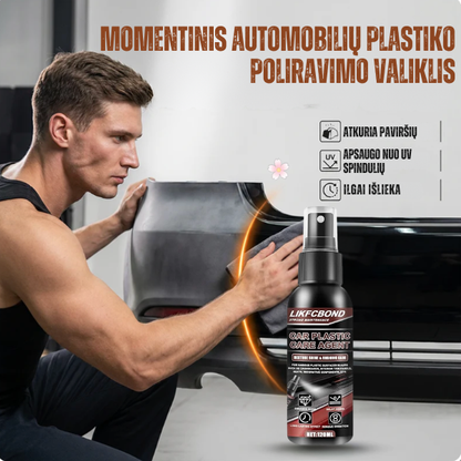 Automobilio plastikų atnaujinimo priemonė
