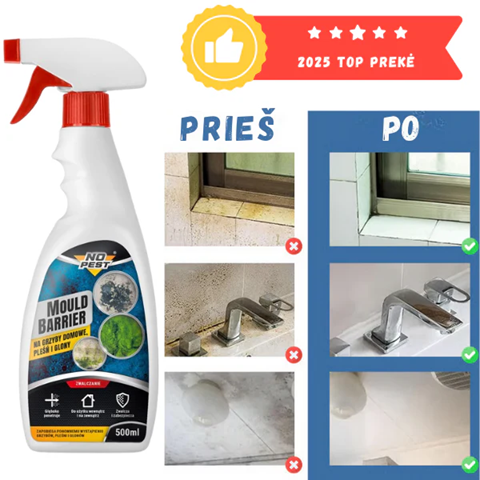 Efektyvi priemonė pelesiui naikinti