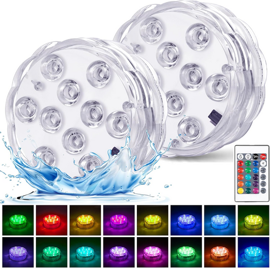 Vandeniui atsparus LED šviestuvai baseinams