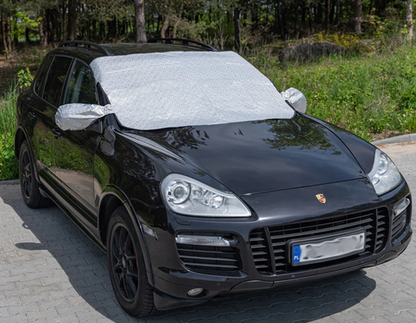 Universalus automobilio priekinio stiklo uždangalas