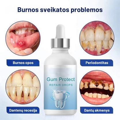 Burnos priežiūros tirpalas