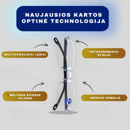 Pažangios technologijos išmanūs akiniai
