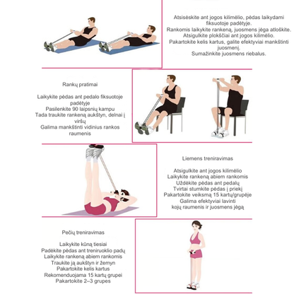 Pasipriešinimo juosta viso kūno treniruotėms