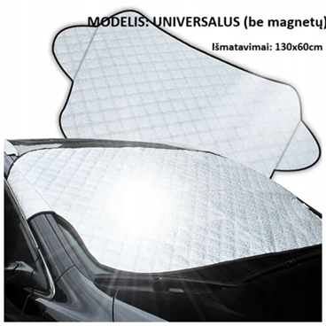 Universalus automobilio priekinio stiklo uždangalas