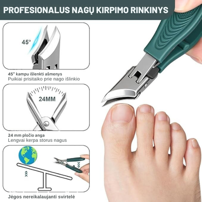 Profesionalus nagų kirpimo rinkinys