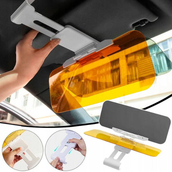 2-in-1 automobilio apsauga nuo saulės ir akinimo